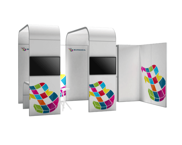 modulaire beursstand modern