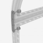 Beurswand frame curved koppelstuk Beurswand frame curved koppelstuk