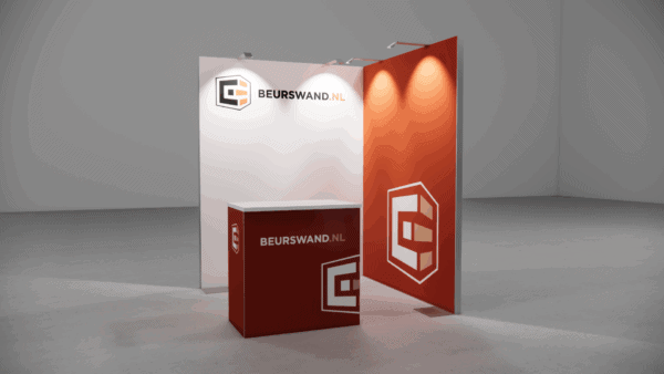 Beursstand 2 x 2 meter - Hoekopstelling - Afbeelding 4