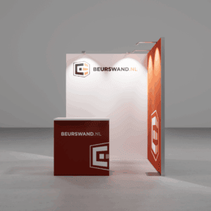 Beursstand 2 x 2 meter - Hoekopstelling
