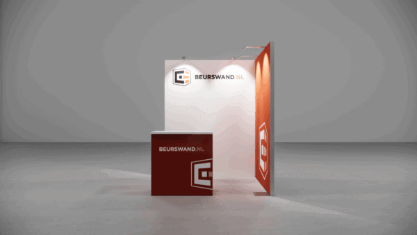 Beursstand 2 x 2 meter - Hoekopstelling