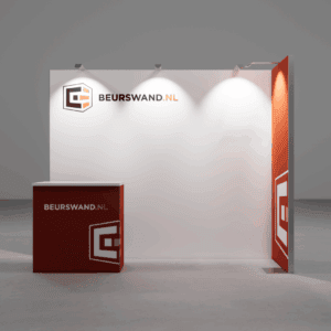 Beursstand 3 x 1 meter - Hoekopstelling