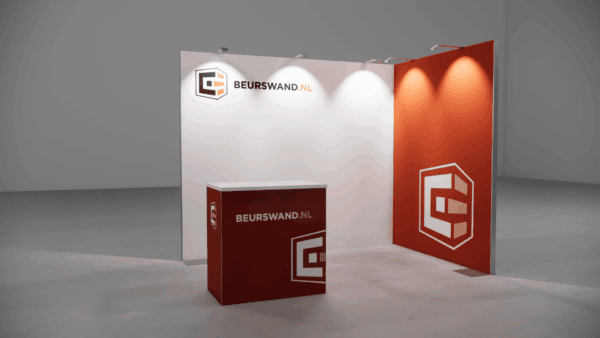 Beursstand 3 x 2 meter - Hoekopstelling - Afbeelding 5
