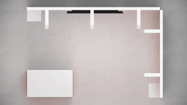 Beursstand 3 x 2 meter - Hoekopstelling - Afbeelding 6