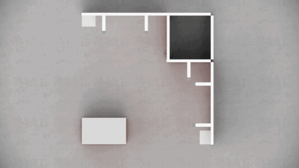 Beursstand 3 x 3 meter - Incl Pantry - Hoekopstelling - Afbeelding 5