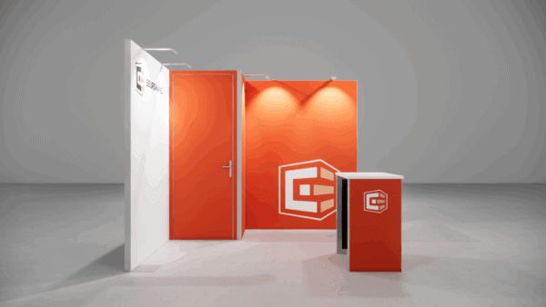 Beursstand 3 x 3 meter - Incl Pantry - Hoekopstelling - Afbeelding 2