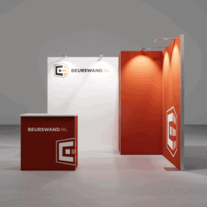 Beursstand 3 x 3 meter - Incl Pantry - Hoekopstelling