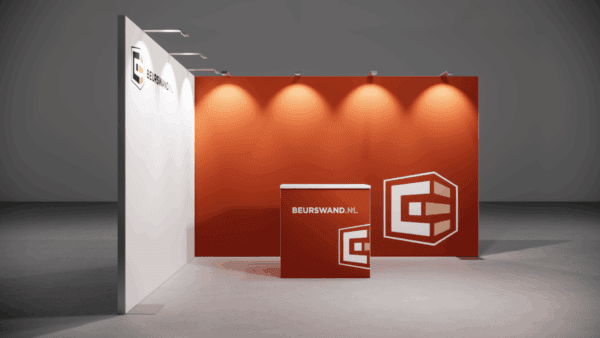 Stand de feria 4 x 3 metros - Esquinero