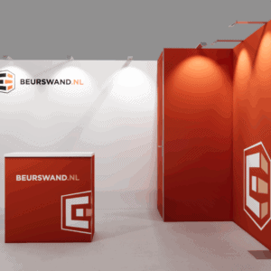 Stand d'exposition 4 x 3 mètres - Pantry inclus - Unité d'angle