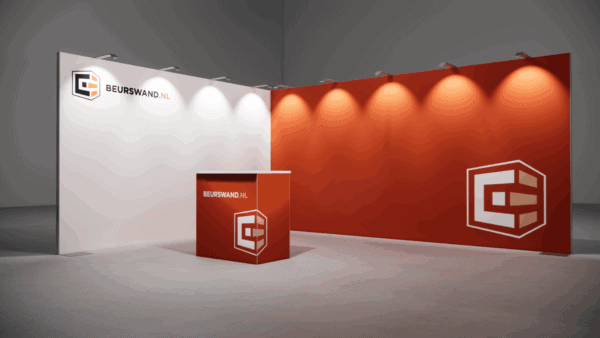 Beursstand 5 x 4 meter - Hoekopstelling - Afbeelding 3