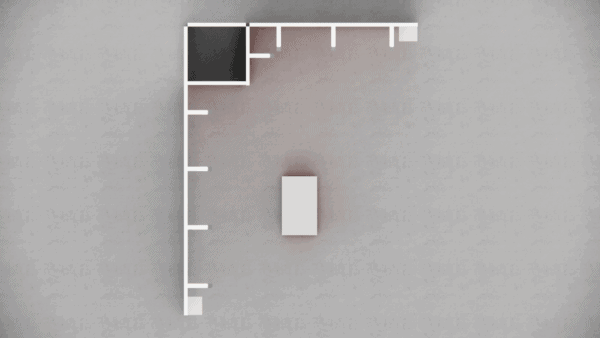 Beursstand 5 x 4 meter - Incl Pantry - Hoekopstelling - Afbeelding 5