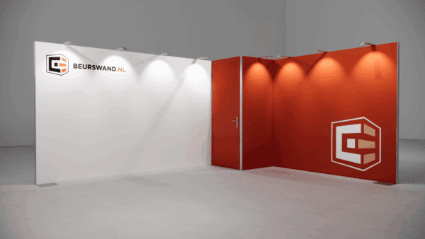 Beursstand 5 x 4 meter - Incl Pantry - Hoekopstelling - Afbeelding 4
