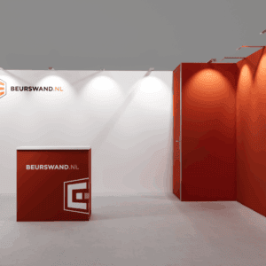 Beursstand 5 x 4 meter - Incl Pantry - Hoekopstelling