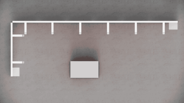 Beursstand 6 x 2 meter - Hoekopstelling - Afbeelding 5