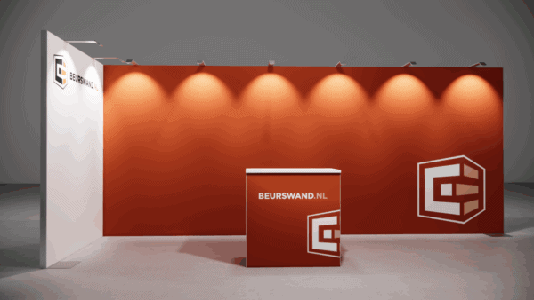 Stand de feria 6 x 2 metros - Esquinero