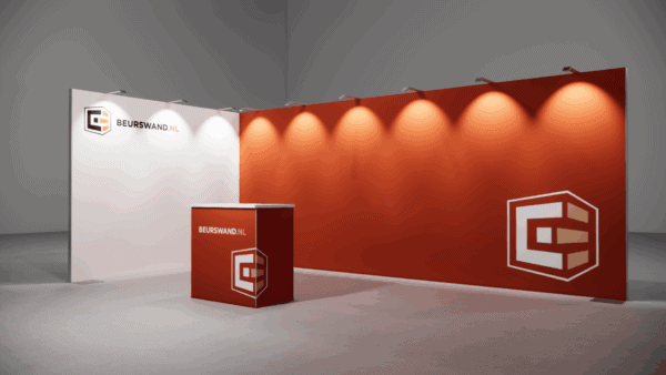 Beursstand 6 x 3 meter - Hoekopstelling - Afbeelding 3