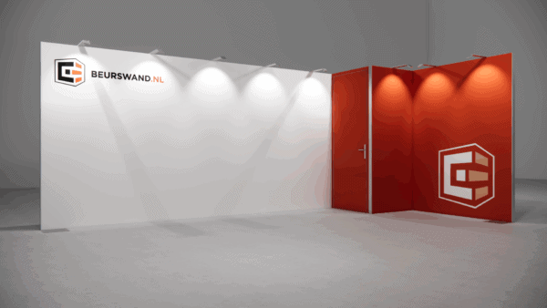 Beursstand 6 x 3 meter - Incl Pantry - Hoekopstelling - Afbeelding 4