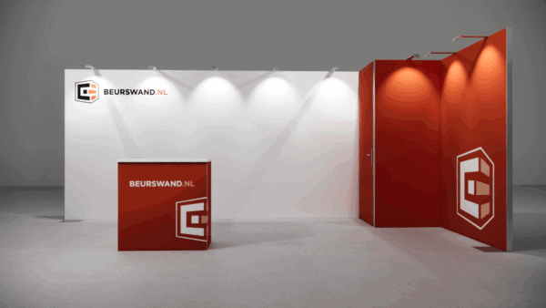 Stand de feria 6 x 3 metros - Incl. despensa - Esquinero