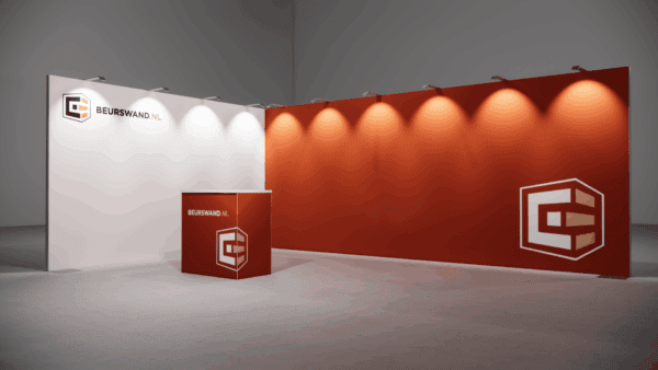 Beursstand 6 x 4 meter - Hoekopstelling - Afbeelding 3
