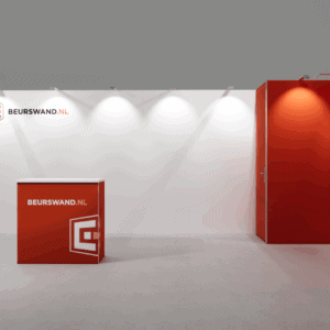 Stand d'exposition 6 x 4 mètres - Pantry inclus - Unité d'angle