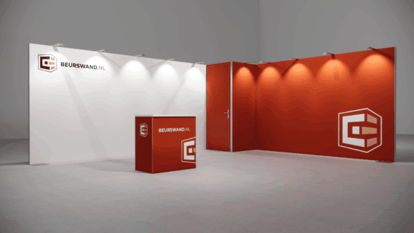 Beursstand 6 x 5 meter - Incl Pantry - Hoekopstelling - Afbeelding 4