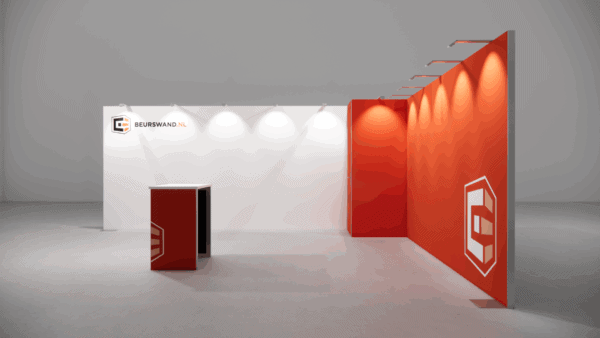 Beursstand 6 x 6 meter - Incl Pantry - Hoekopstelling - Afbeelding 2