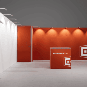 Beursstand 6 x 6 meter - Incl Pantry - Hoekopstelling