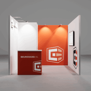 Messestand 3 x 3 Meter - Inkl Pantry - Zwischenbau