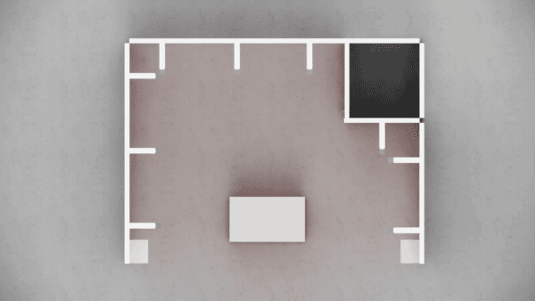 Beursstand 4 x 3 meter - Incl Pantry - Tussenopstelling - Afbeelding 6