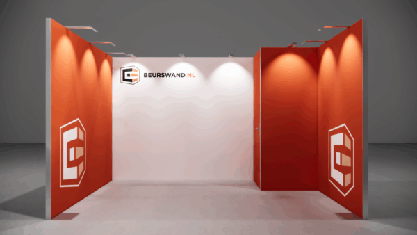 Beursstand 4 x 3 meter - Incl Pantry - Tussenopstelling - Afbeelding 5