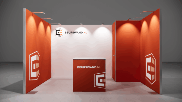 Beursstand 4 x 3 meter - Incl Pantry - Tussenopstelling