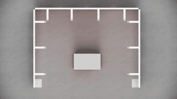 Beursstand 4 x 3 meter - Tussenopstelling - Afbeelding 6