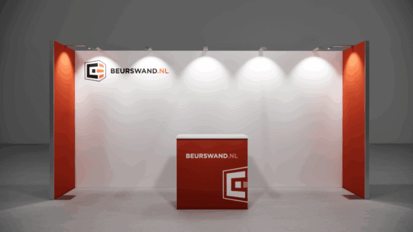 Beursstand 5 x 1 meter - Tussenopstelling