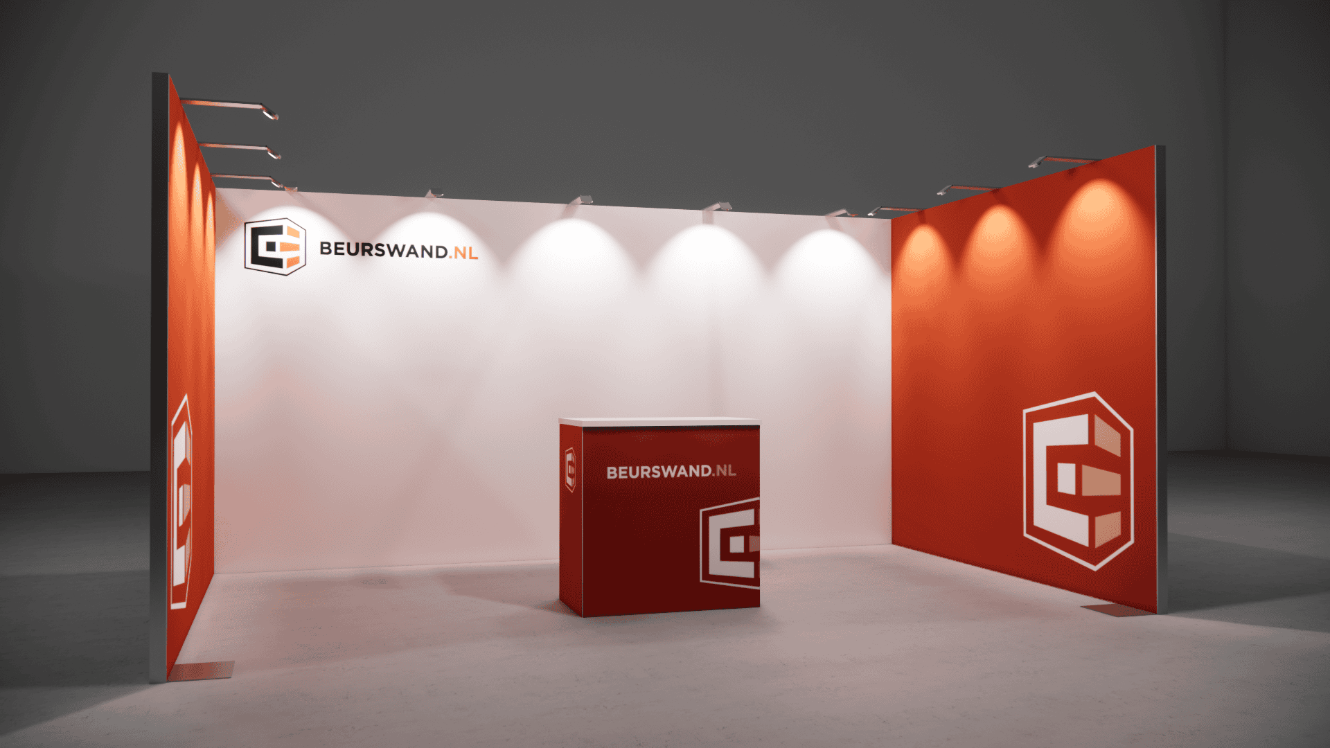 Beursstand 5 x 3 meter - Tussenopstelling - Afbeelding 2