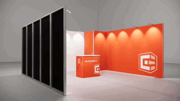 Beursstand 5 x 5 meter - Incl Pantry - Tussenopstelling - Afbeelding 2