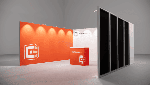 Beursstand 5 x 5 meter - Incl Pantry - Tussenopstelling - Afbeelding 3