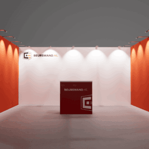 Exhibition stand 5 x 5 meters - Intermediate arrangement