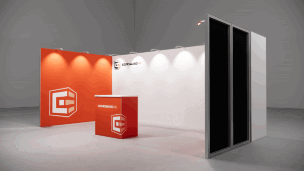 Beursstand 6 x 3 meter - Incl Pantry - Tussenopstelling - Afbeelding 3