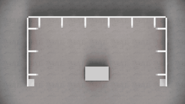 Beursstand 6 x 3 meter - Tussenopstelling - Afbeelding 5
