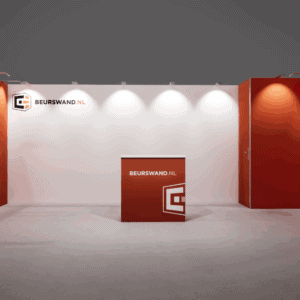 Stand d'exposition 6 x 4 mètres - Pantry inclus - Montage intermédiaire