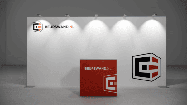 Beursstand 5 x 0 meter - Kopopstelling