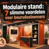 Modulaire stand: 7 slimme voordelen voor beursdeelnemers