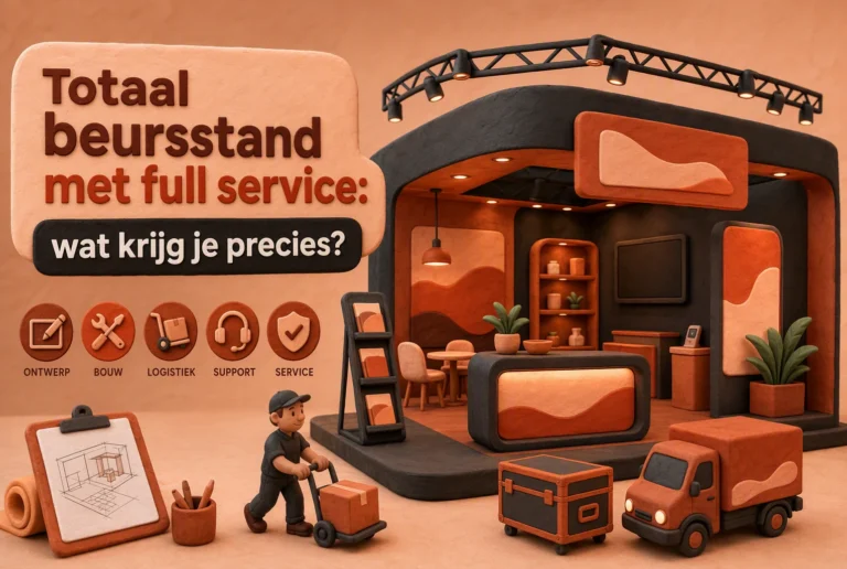 Totaal beursstand met full service: wat krijg je precies?