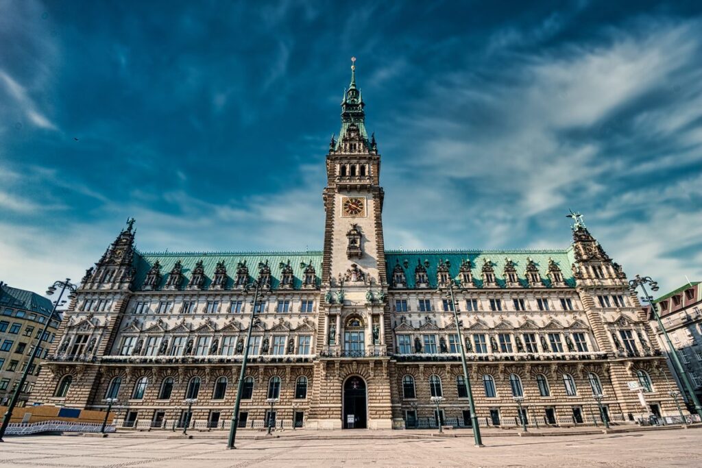 Hamburg City Hall, home city of Hamburg Messe und Congress